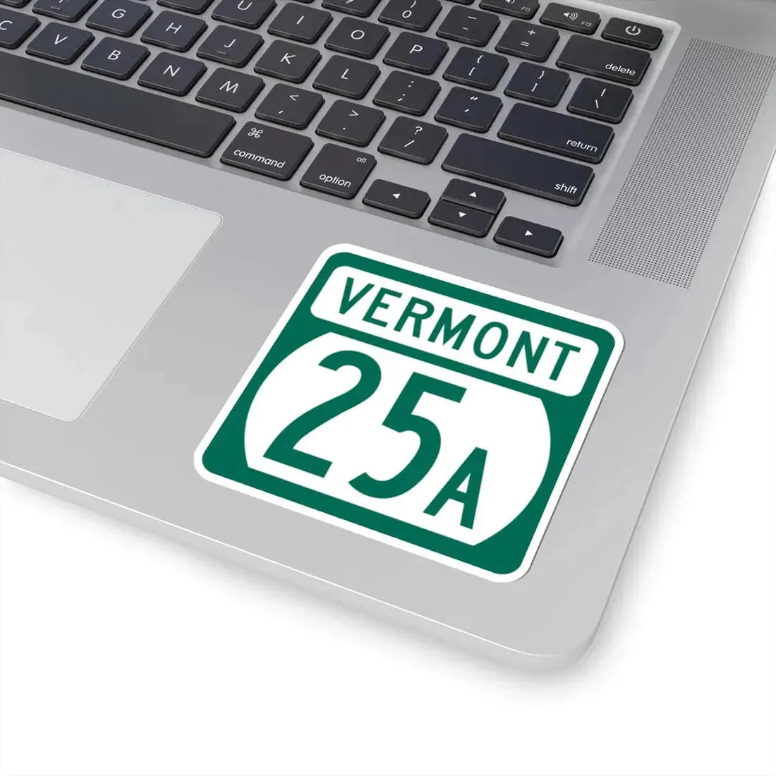 Vermont 25A (Vermont) (Road Sign) STICKER Vinyl Kiss-Cut Decal - The Sticker Space