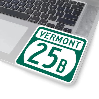 Vermont 25B (Vermont) (Road Sign) STICKER Vinyl Kiss-Cut Decal - The Sticker Space