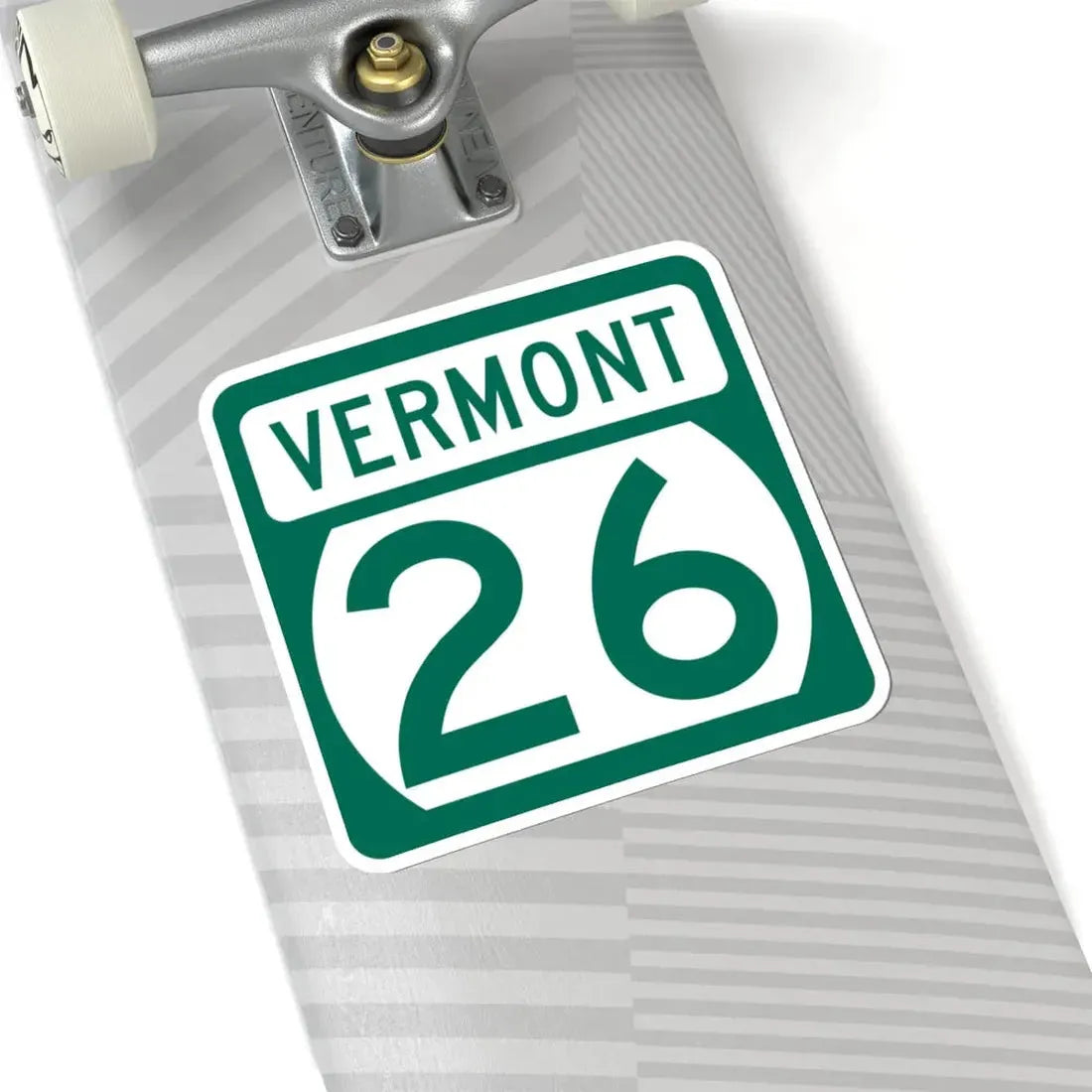Vermont 26 (Vermont) (Road Sign) STICKER Vinyl Kiss-Cut Decal - The Sticker Space