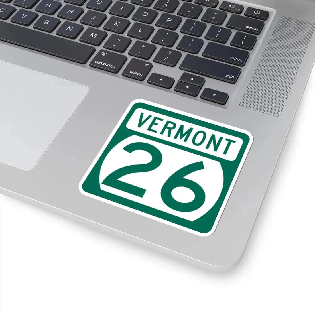 Vermont 26 (Vermont) (Road Sign) STICKER Vinyl Kiss-Cut Decal - The Sticker Space