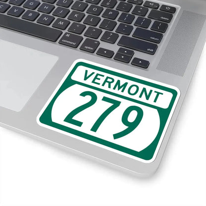 Vermont 279 (Vermont) (Road Sign) STICKER Vinyl Kiss-Cut Decal - The Sticker Space