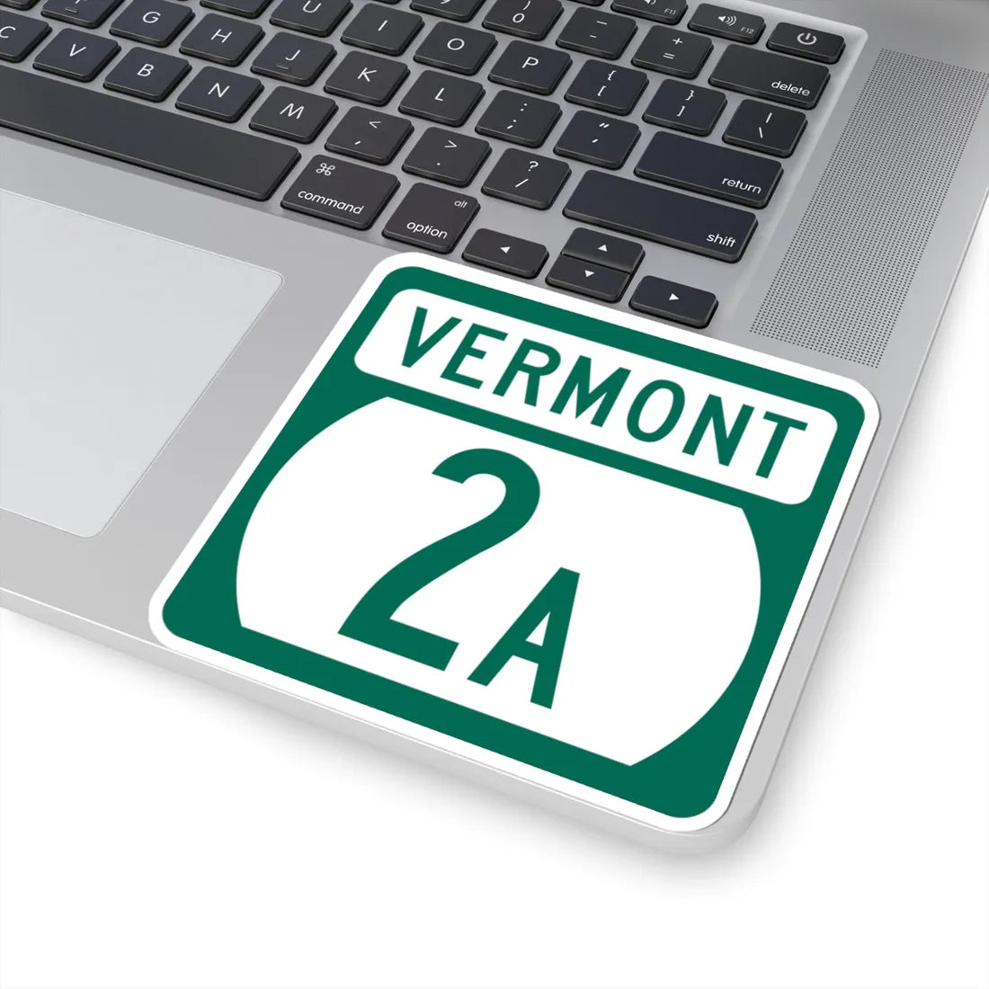 Vermont 2A (Vermont) (Road Sign) STICKER Vinyl Kiss-Cut Decal - The Sticker Space