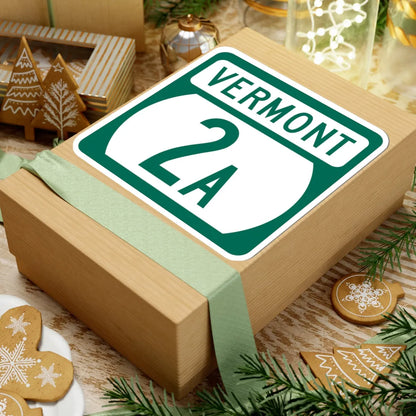 Vermont 2A (Vermont) (Road Sign) STICKER Vinyl Kiss-Cut Decal - The Sticker Space