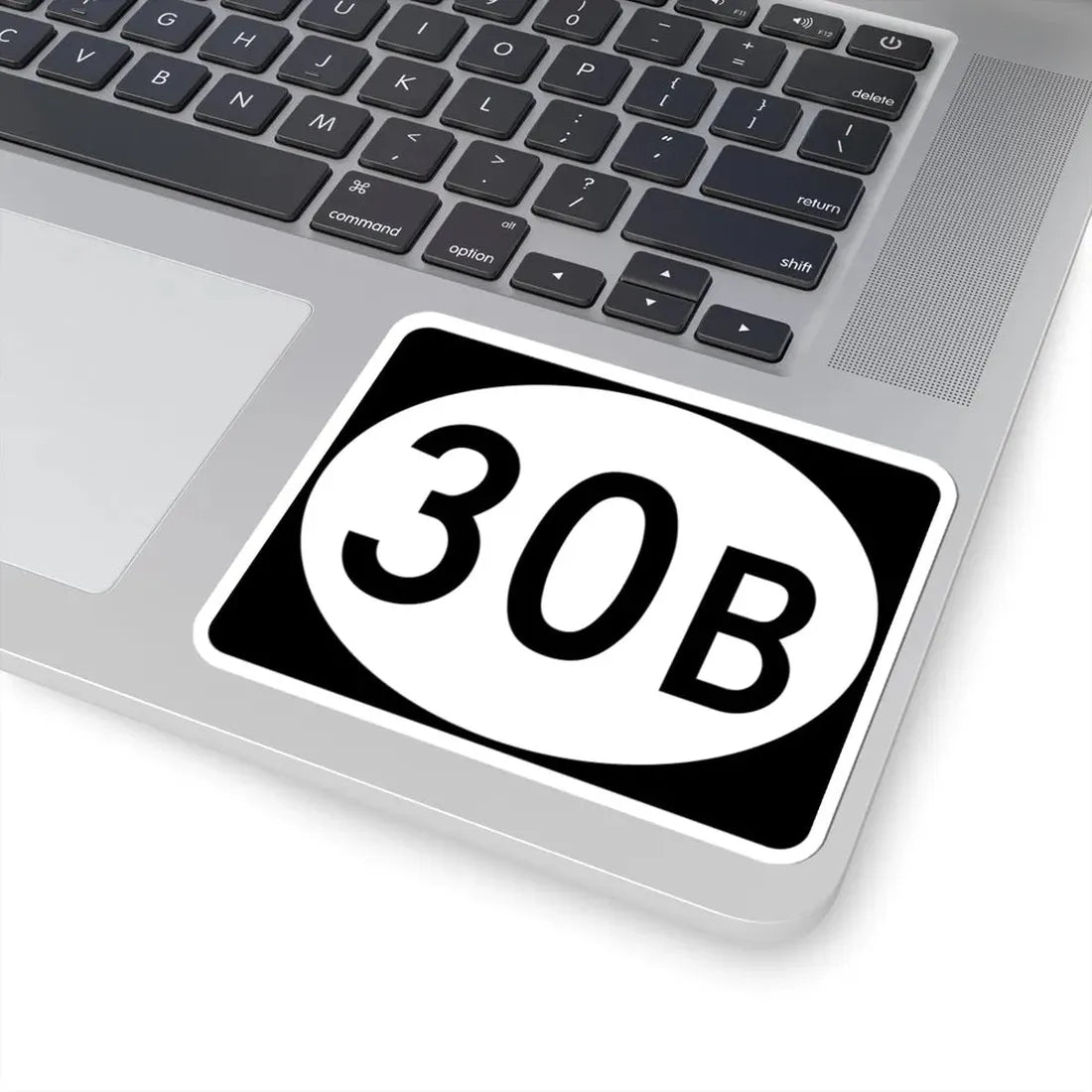 Vermont 30B (Vermont) (Road Sign) STICKER Vinyl Kiss-Cut Decal - The Sticker Space