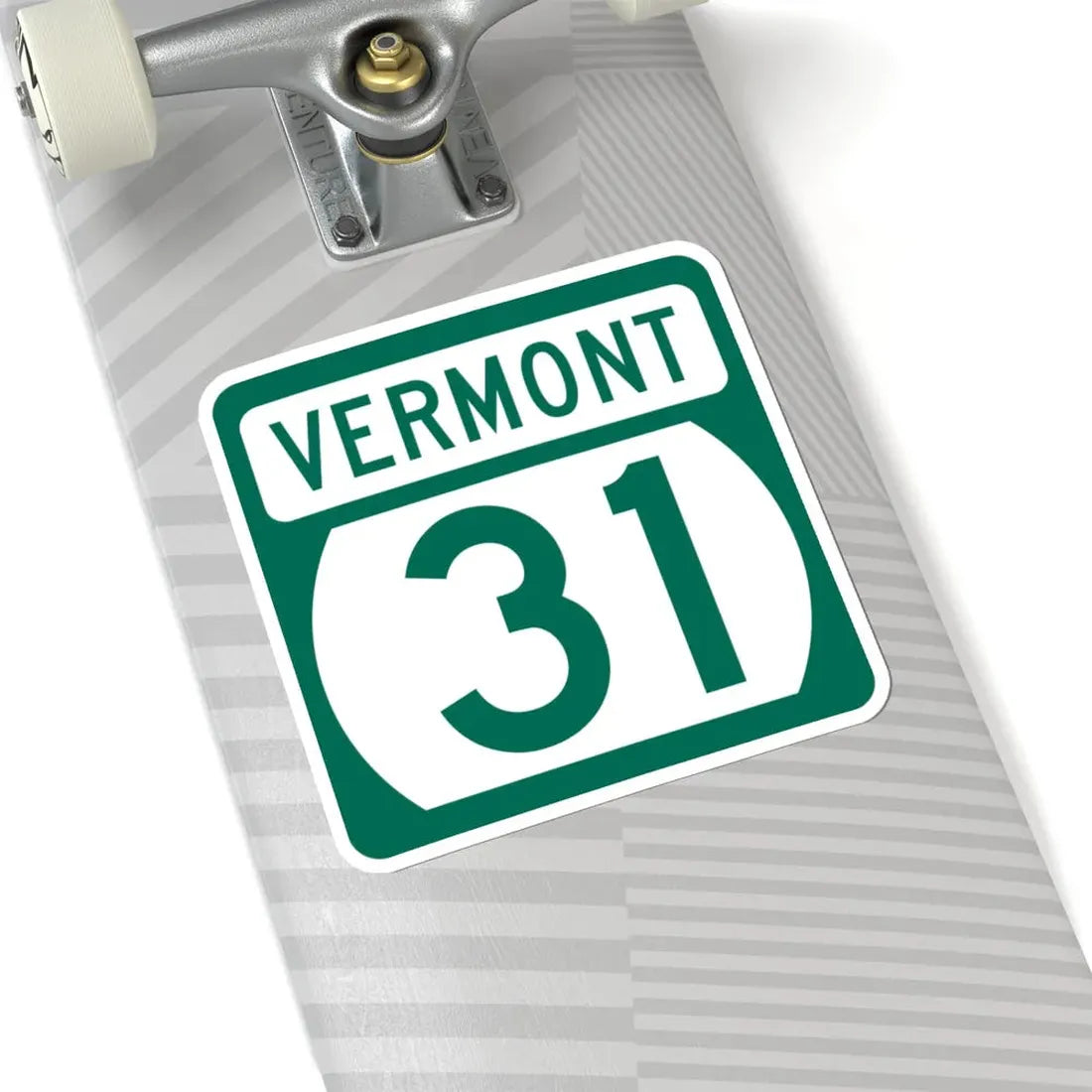 Vermont 31 (Vermont) (Road Sign) STICKER Vinyl Kiss-Cut Decal - The Sticker Space