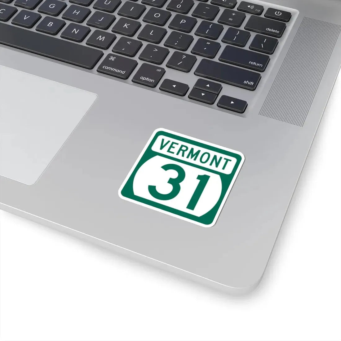 Vermont 31 (Vermont) (Road Sign) STICKER Vinyl Kiss-Cut Decal - The Sticker Space