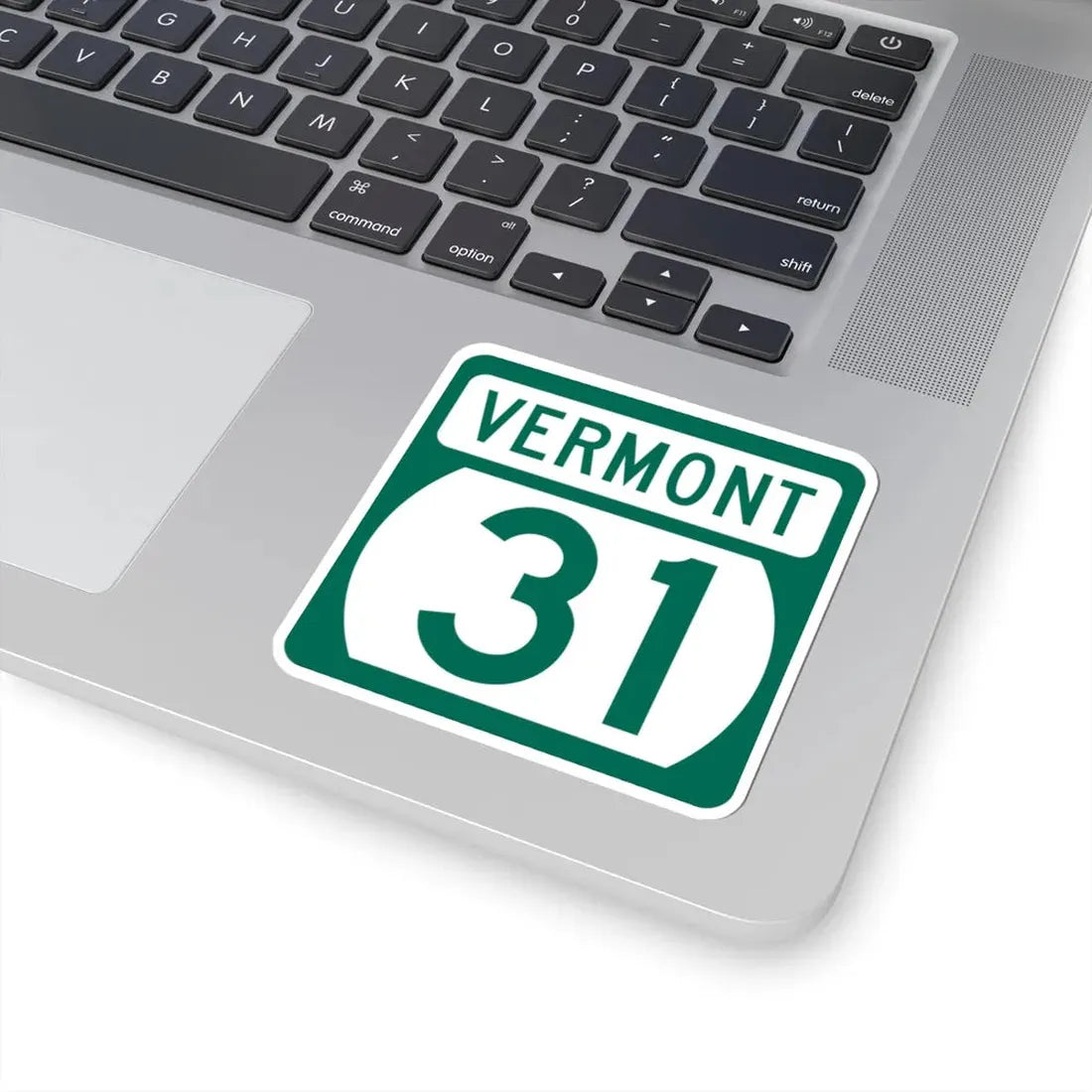 Vermont 31 (Vermont) (Road Sign) STICKER Vinyl Kiss-Cut Decal - The Sticker Space