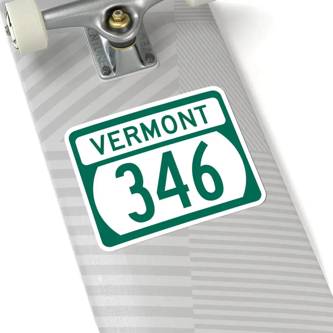 Vermont 346 (Vermont) (Road Sign) STICKER Vinyl Kiss-Cut Decal - The Sticker Space