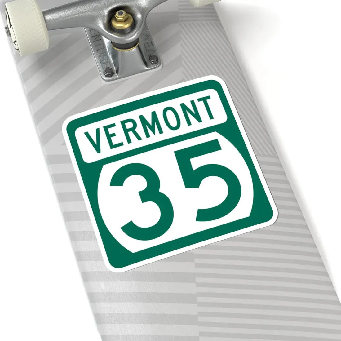 Vermont 35 (Vermont) (Road Sign) STICKER Vinyl Kiss-Cut Decal - The Sticker Space