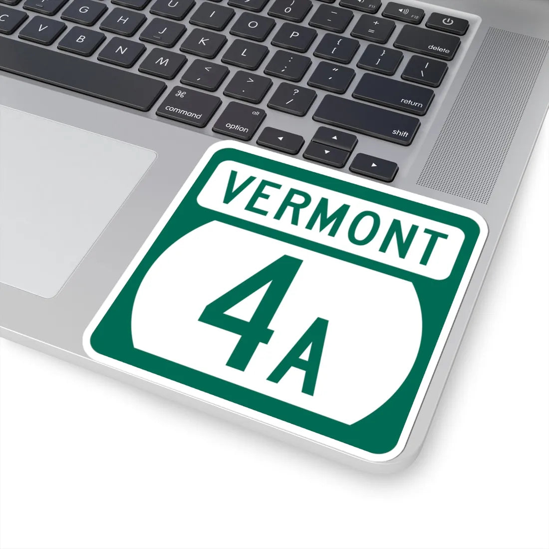 Vermont 4A (Vermont) (Road Sign) STICKER Vinyl Kiss-Cut Decal - The Sticker Space