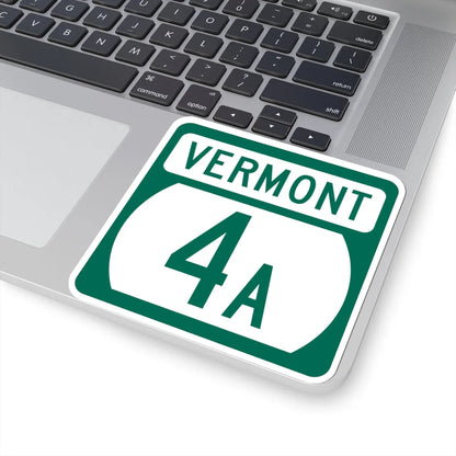 Vermont 4A (Vermont) (Road Sign) STICKER Vinyl Kiss-Cut Decal - The Sticker Space