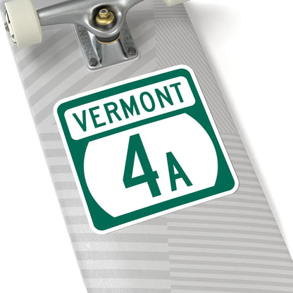 Vermont 4A (Vermont) (Road Sign) STICKER Vinyl Kiss-Cut Decal - The Sticker Space