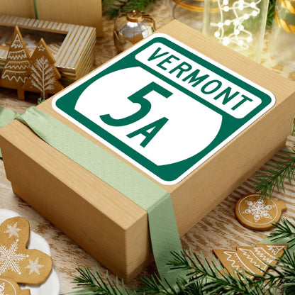 Vermont 5A (Vermont) (Road Sign) STICKER Vinyl Kiss-Cut Decal - The Sticker Space