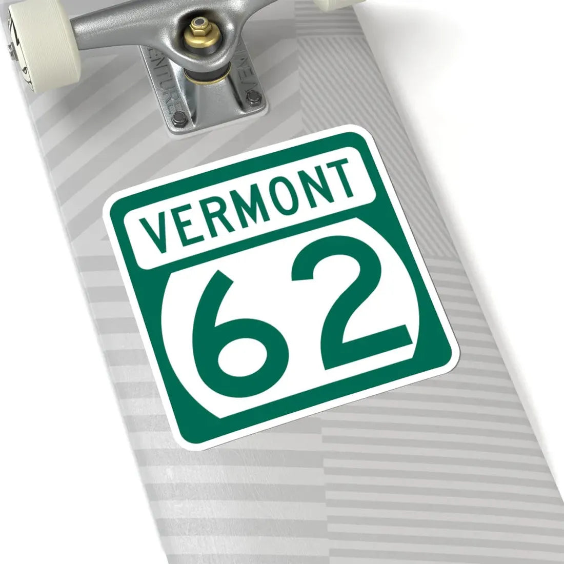 Vermont 62 (Vermont) (Road Sign) STICKER Vinyl Kiss-Cut Decal - The Sticker Space