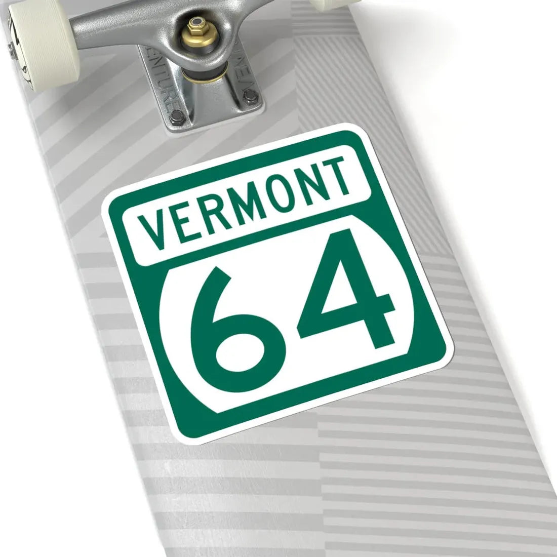 Vermont 64 (Vermont) (Road Sign) STICKER Vinyl Kiss-Cut Decal - The Sticker Space