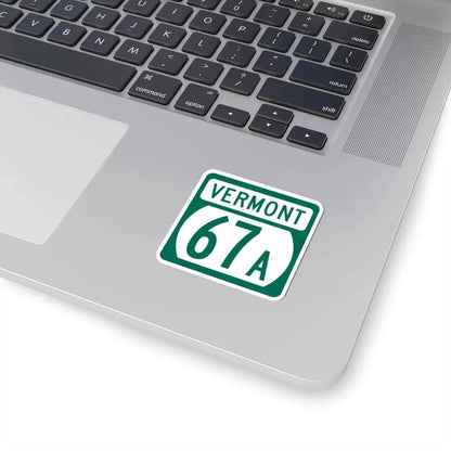Vermont 67A (Vermont) (Road Sign) STICKER Vinyl Kiss-Cut Decal - The Sticker Space
