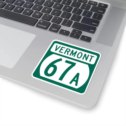 Vermont 67A (Vermont) (Road Sign) STICKER Vinyl Kiss-Cut Decal - The Sticker Space