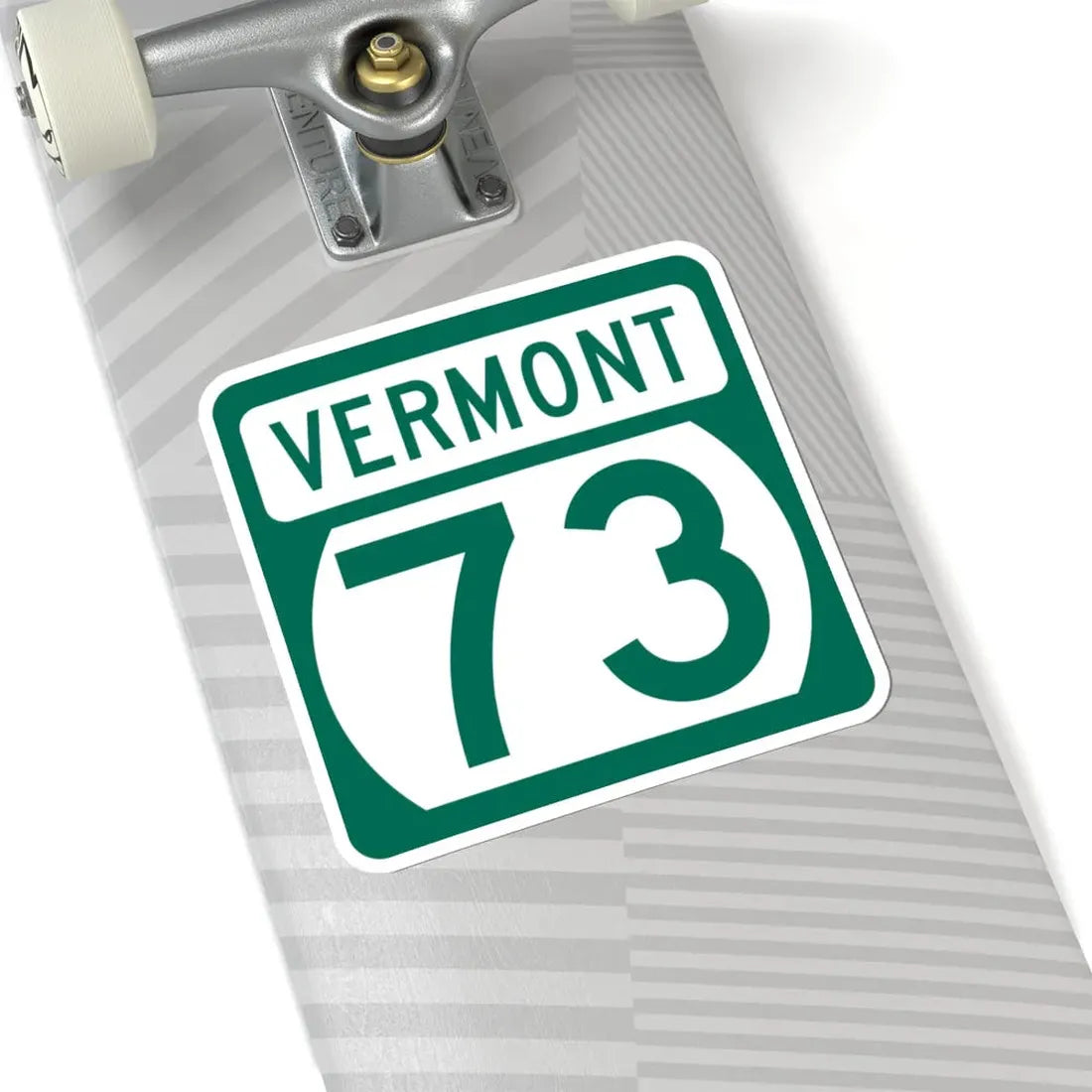 Vermont 73 (Vermont) (Road Sign) STICKER Vinyl Kiss-Cut Decal - The Sticker Space