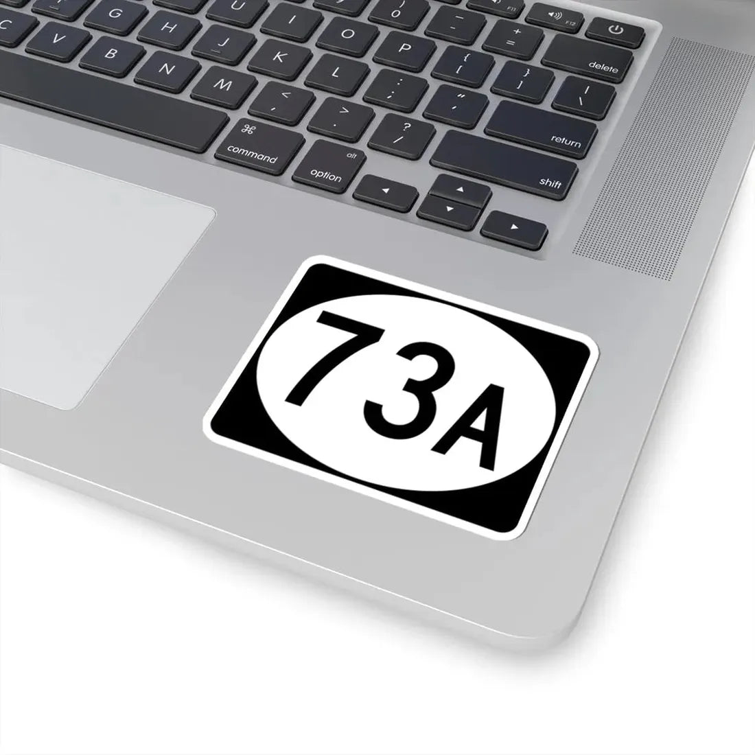 Vermont 73A (Vermont) (Road Sign) STICKER Vinyl Kiss-Cut Decal - The Sticker Space