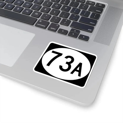 Vermont 73A (Vermont) (Road Sign) STICKER Vinyl Kiss-Cut Decal - The Sticker Space