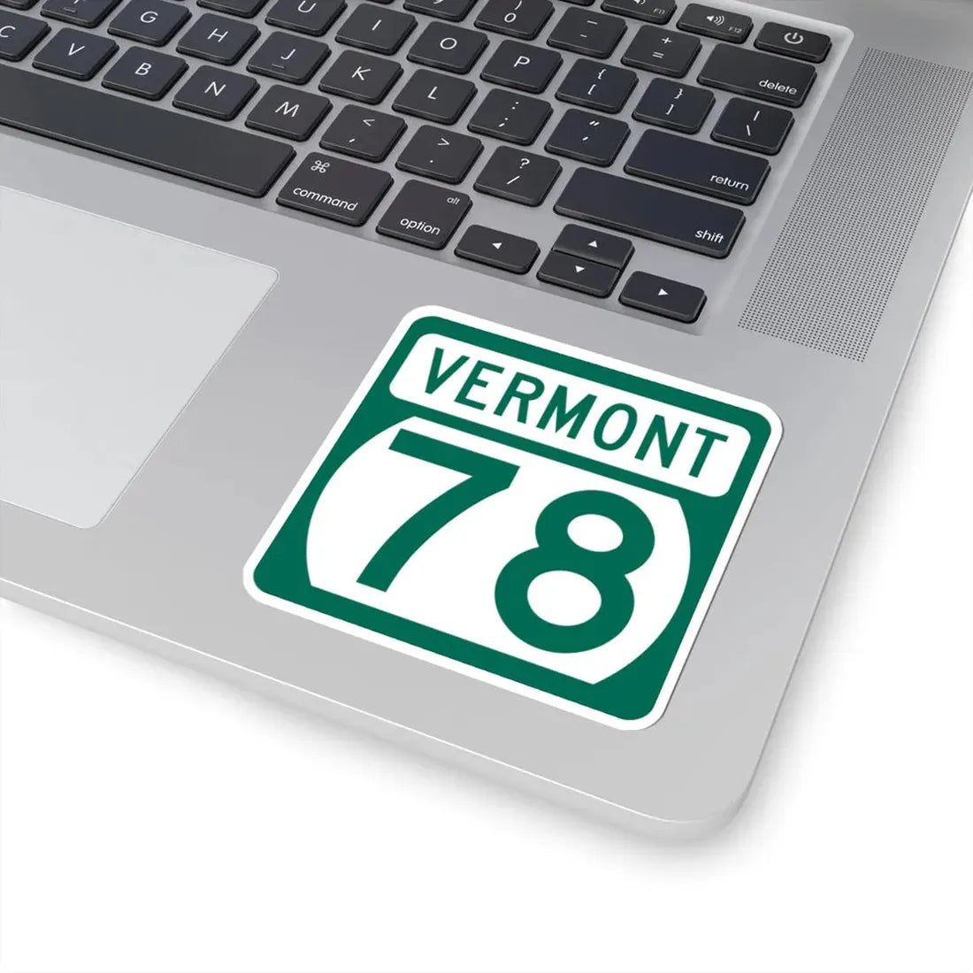 Vermont 78 (Vermont) (Road Sign) STICKER Vinyl Kiss-Cut Decal - The Sticker Space