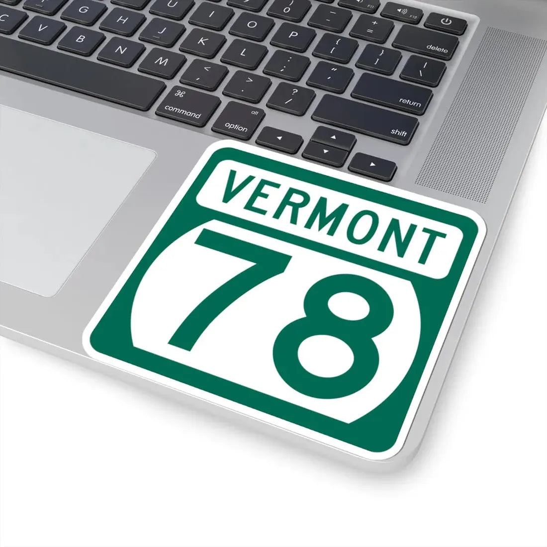 Vermont 78 (Vermont) (Road Sign) STICKER Vinyl Kiss-Cut Decal - The Sticker Space