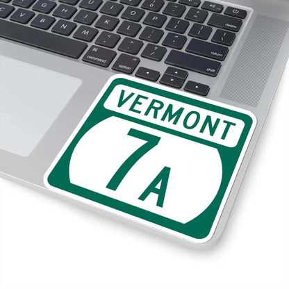 Vermont 7A (Vermont) (Road Sign) STICKER Vinyl Kiss-Cut Decal - The Sticker Space