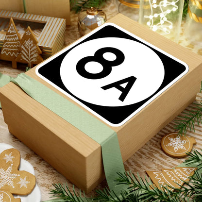 Vermont 8A town (Vermont) (Road Sign) STICKER Vinyl Kiss-Cut Decal - The Sticker Space