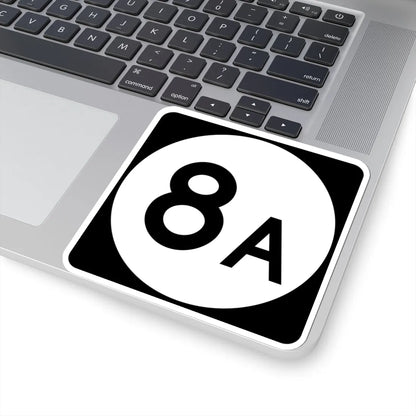 Vermont 8A town (Vermont) (Road Sign) STICKER Vinyl Kiss-Cut Decal - The Sticker Space