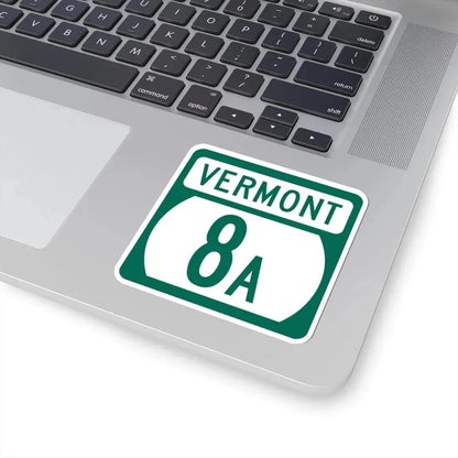 Vermont 8A (Vermont) (Road Sign) STICKER Vinyl Kiss-Cut Decal - The Sticker Space