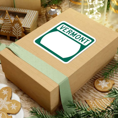 Vermont blank (Vermont) (Road Sign) STICKER Vinyl Kiss-Cut Decal - The Sticker Space