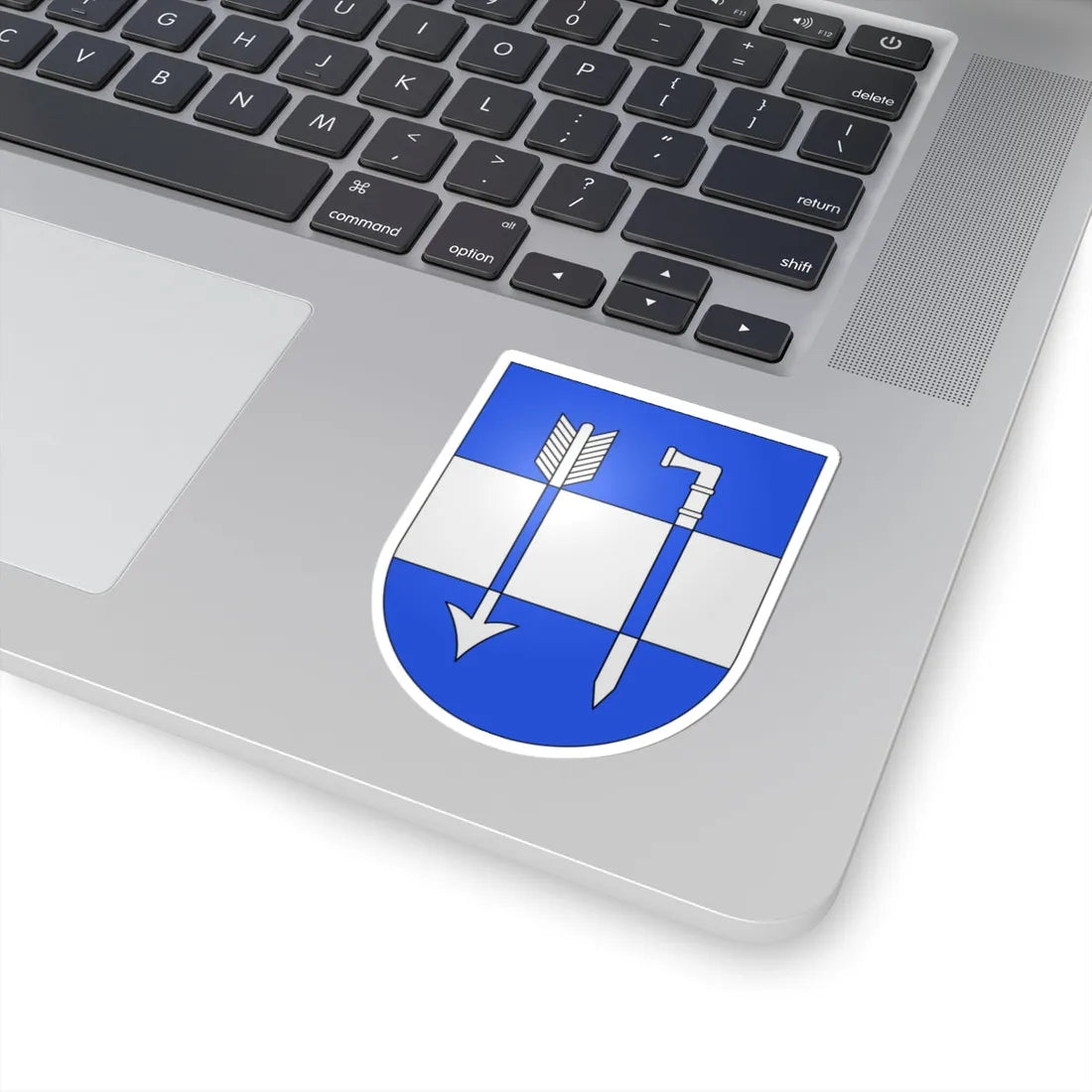 Vernate-coat of arms (Switzerland) (Coat of Arms) STICKER Vinyl Kiss-Cut Decal - The Sticker Space