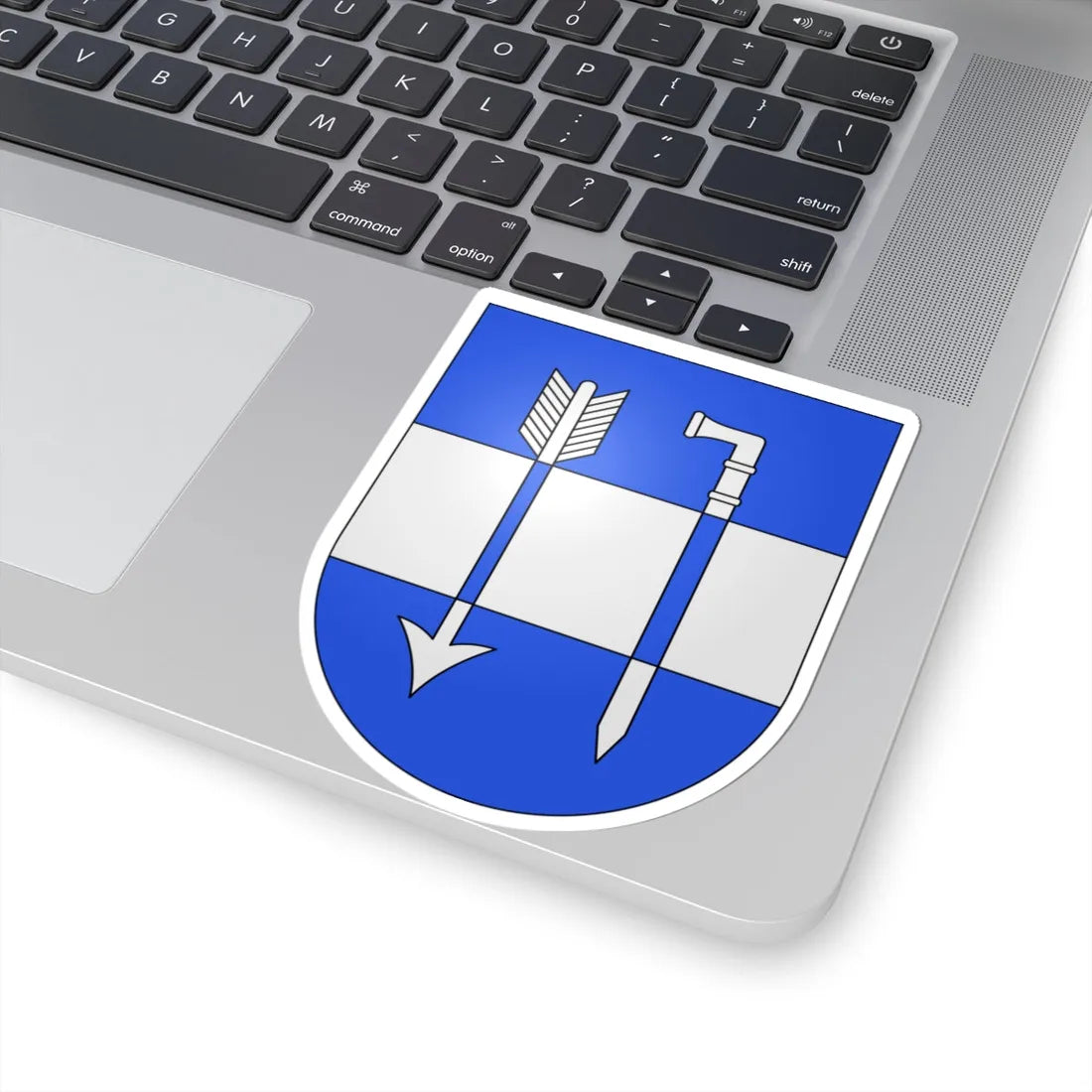 Vernate-coat of arms (Switzerland) (Coat of Arms) STICKER Vinyl Kiss-Cut Decal - The Sticker Space