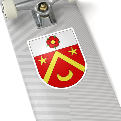 Vernay-coat of arms (Switzerland) (Coat of Arms) STICKER Vinyl Kiss-Cut Decal - The Sticker Space