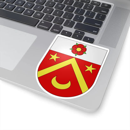 Vernay-coat of arms (Switzerland) (Coat of Arms) STICKER Vinyl Kiss-Cut Decal - The Sticker Space