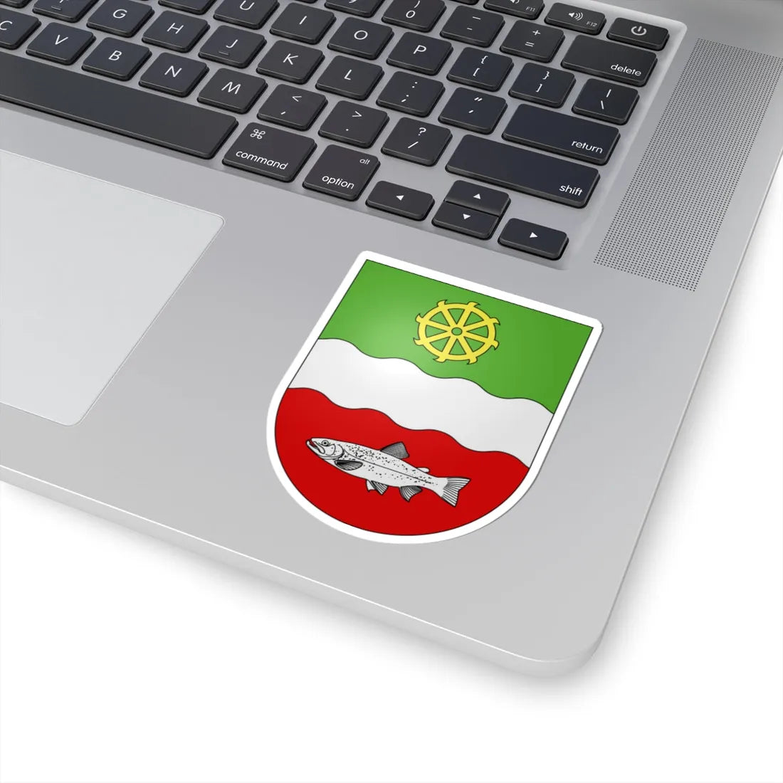 Vernier-coat of arms (Switzerland) (Coat of Arms) STICKER Vinyl Kiss-Cut Decal - The Sticker Space