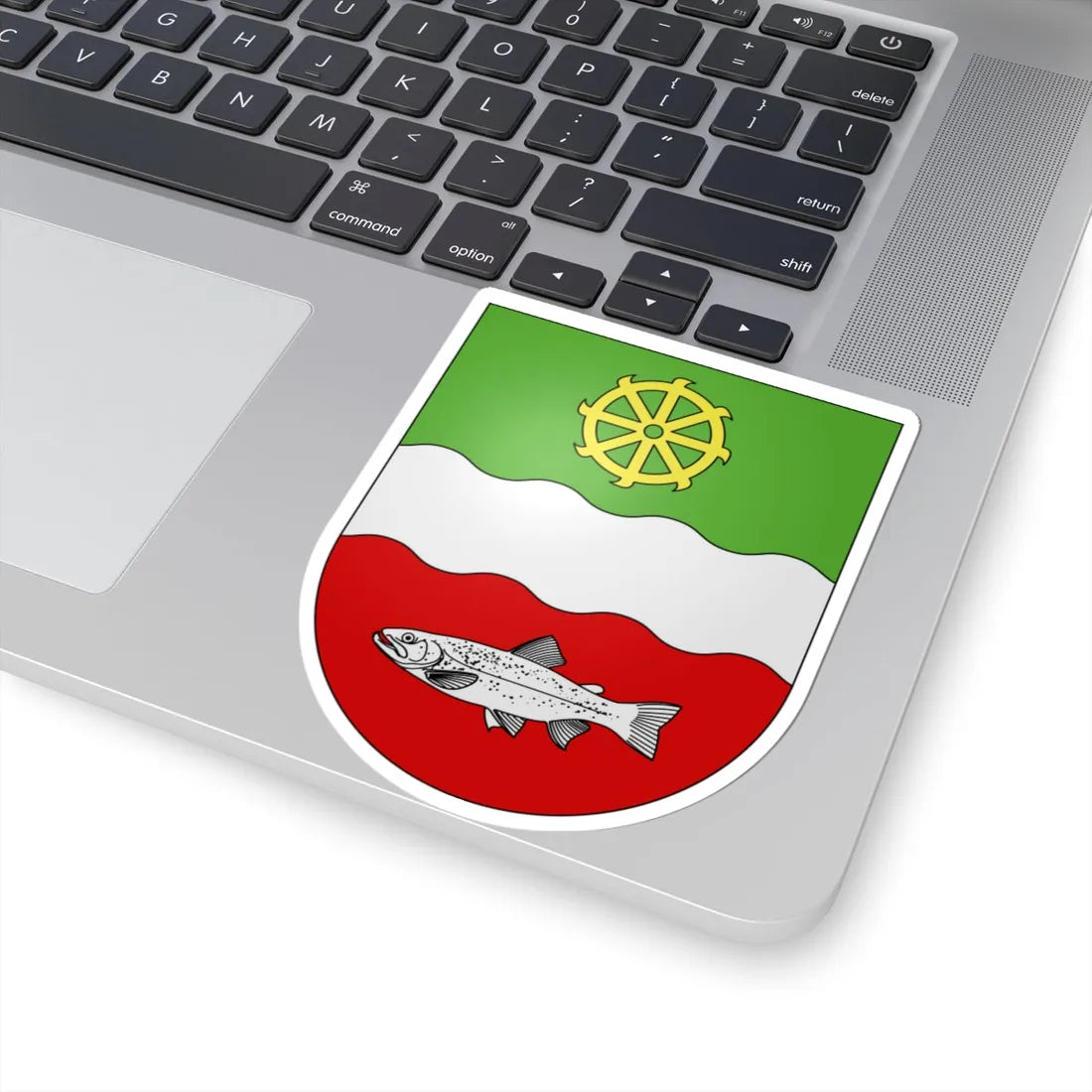 Vernier-coat of arms (Switzerland) (Coat of Arms) STICKER Vinyl Kiss-Cut Decal - The Sticker Space