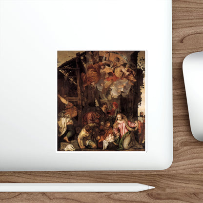 VERONESE, Paolo - Adoration of the Shepherds3 (Artwork) STICKER Vinyl Die-Cut Decal-The Sticker Space