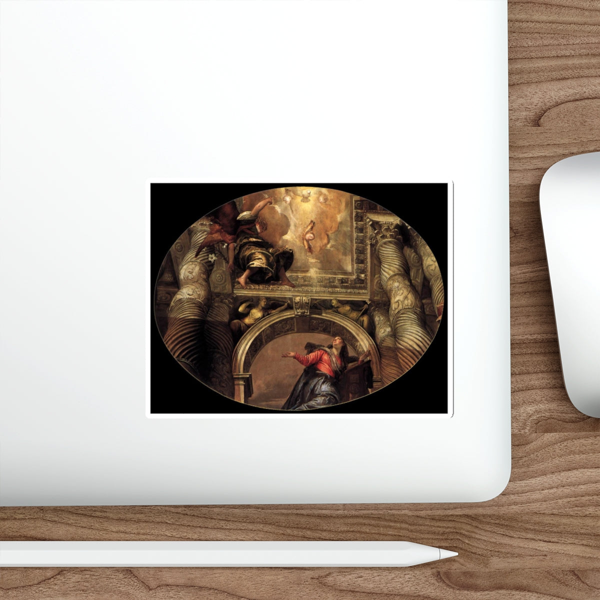 VERONESE, Paolo - Annunciation2 (Artwork) STICKER Vinyl Die-Cut Decal-The Sticker Space