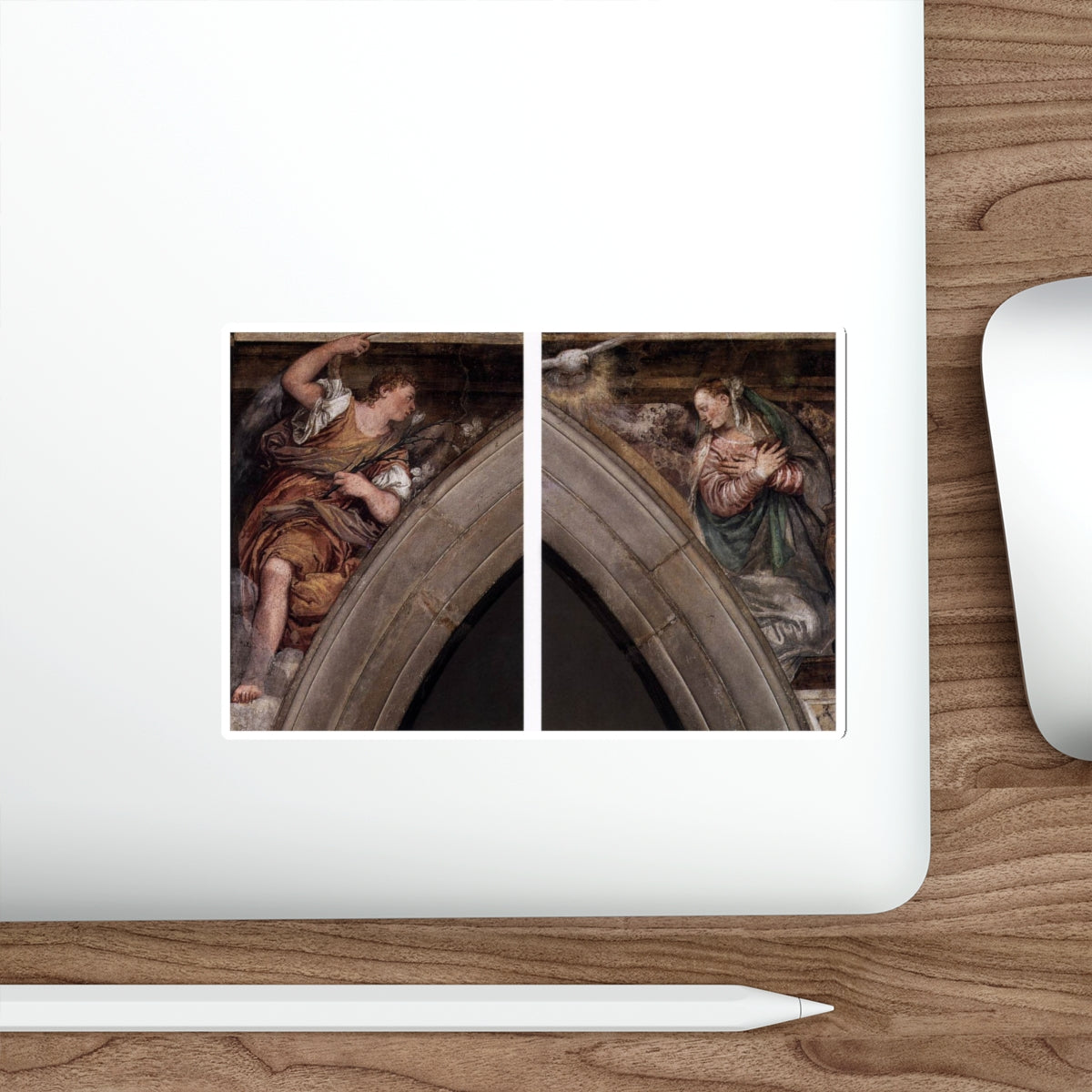 VERONESE, Paolo - Annunciation_1 (Artwork) STICKER Vinyl Die-Cut Decal-The Sticker Space