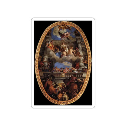 VERONESE, Paolo - Apotheosis of Venice (Artwork) STICKER Vinyl Die-Cut Decal White Die-Cut 3 Inch - The Sticker Space