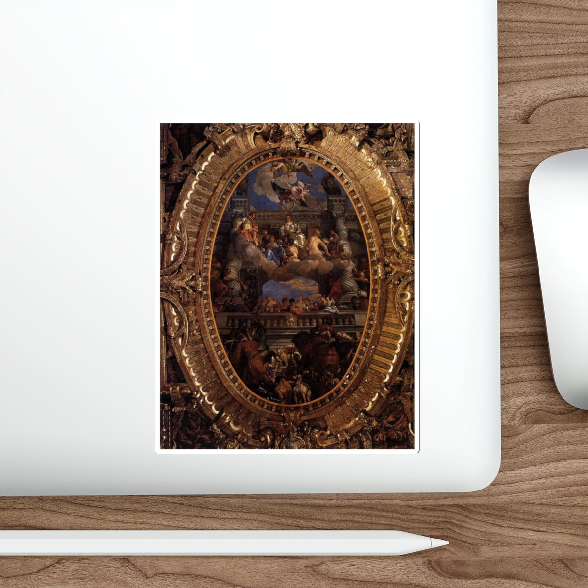 VERONESE, Paolo - Apotheosis of Venice3 (Artwork) STICKER Vinyl Die-Cut Decal-The Sticker Space