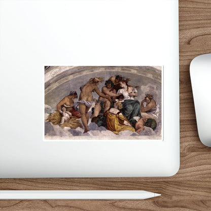 VERONESE, Paolo - Bacchus and Ceres (Artwork) STICKER Vinyl Die-Cut Decal-The Sticker Space