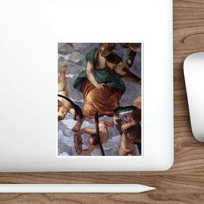 VERONESE, Paolo - Bacchus, Vertumnus and Saturn (detail) (Artwork) STICKER Vinyl Die-Cut Decal-The Sticker Space