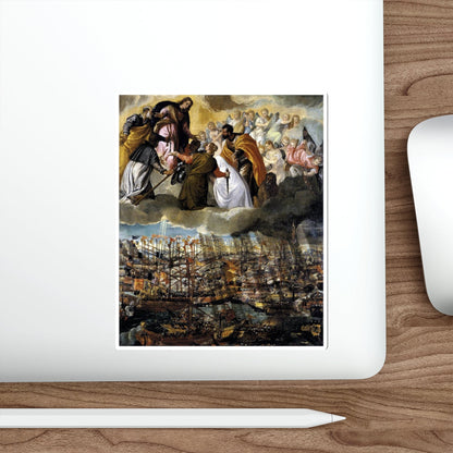 VERONESE, Paolo - Battle of Lepanto (Artwork) STICKER Vinyl Die-Cut Decal-The Sticker Space