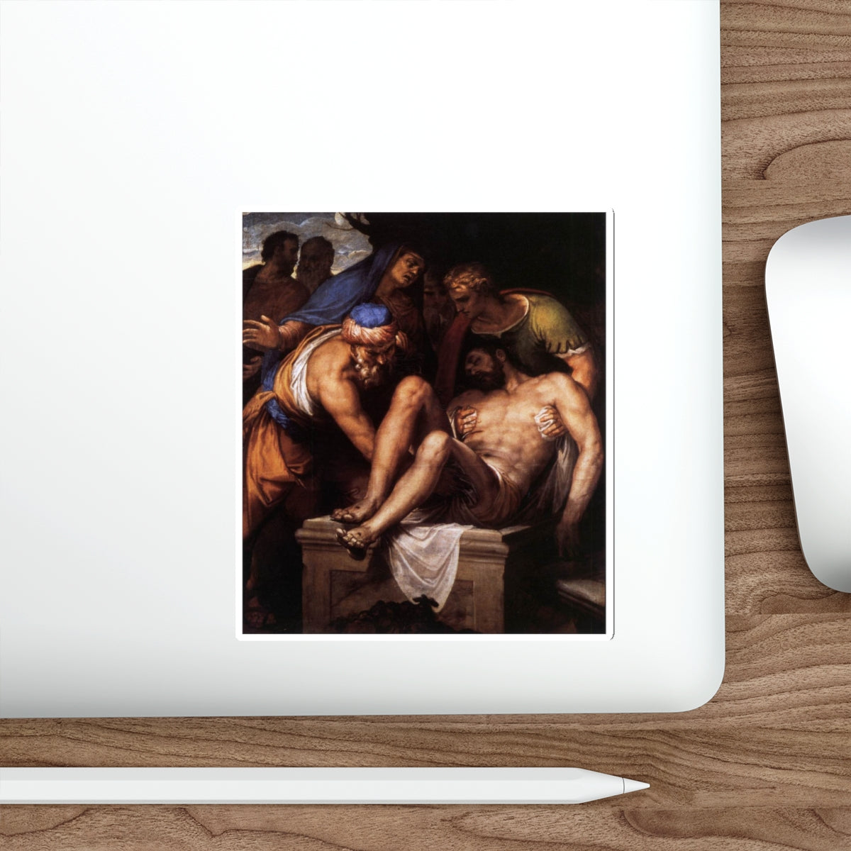 VERONESE, Paolo - Deposition of Christ (Artwork) STICKER Vinyl Die-Cut Decal-The Sticker Space