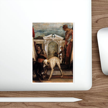 VERONESE, Paolo - Feast at the House of Simon (detail)4 (Artwork) STICKER Vinyl Die-Cut Decal-The Sticker Space