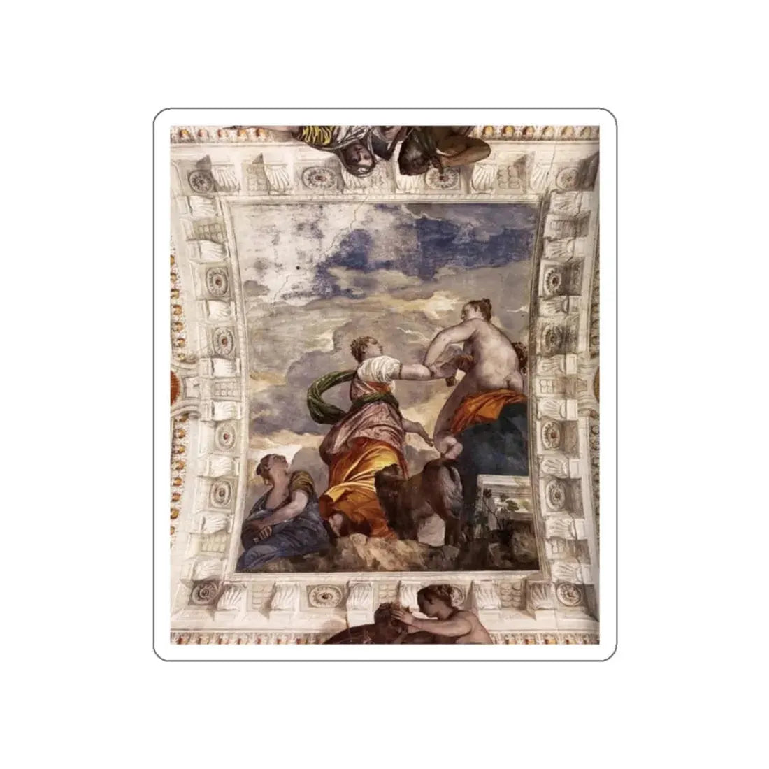 VERONESE, Paolo - Fortune (Artwork) STICKER Vinyl Die-Cut Decal White Die-Cut 2 Inch - The Sticker Space