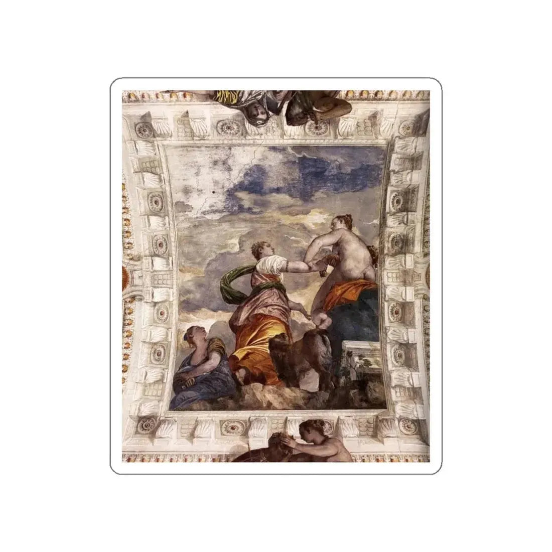 VERONESE, Paolo - Fortune (Artwork) STICKER Vinyl Die-Cut Decal White Die-Cut 3 Inch - The Sticker Space