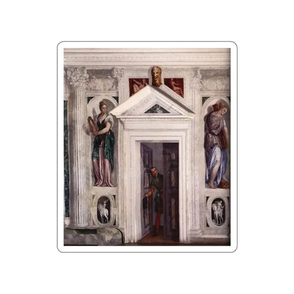 VERONESE, Paolo - Illusory Door (Artwork) STICKER Vinyl Die-Cut Decal White Die-Cut 2 Inch - The Sticker Space